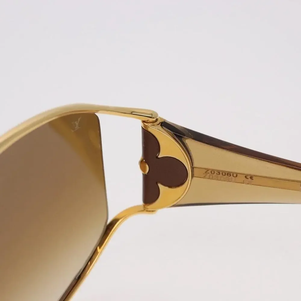 Louis Vuitton Z0306u Sunglasses Gold